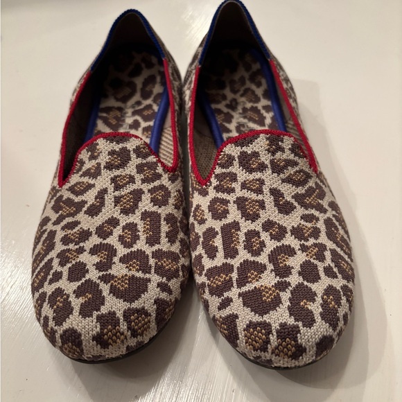 Rothy’s The Loafer in Mocha Spot Leopard Print size 8, retired. New - Picture 5 of 5